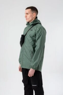 HYPE KHAKI SHOWERPROOF STYLE MEN'S JACKET -Hype TWAO 385 6