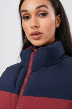 HYPE BURGUNDY ADULT GILET 19 HYPE BURGUNDY ADULT GILET -Hype TWBT 042 DETAIL