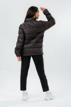 HYPE DEEP FILLED BLACK PUFFER ADULT JACKET -Hype TWBT 044 BACK