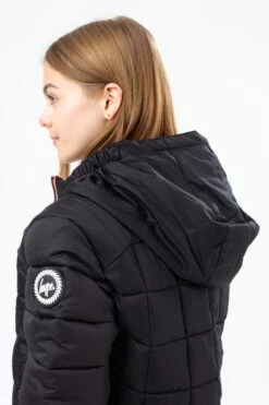 HYPE BLACK BAFFLED GIRLS CASUAL JACKET -Hype TWBT 059DETAIL 1