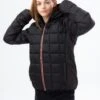 HYPE BLACK BAFFLED GIRLS CASUAL JACKET -Hype TWBT 059MAIN