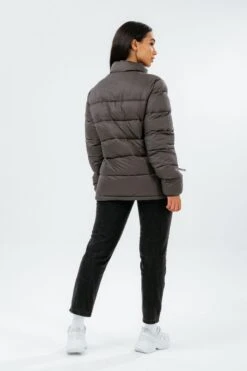 HYPE DEEP FILLED KHAKI PUFFER ADULT JACKET 15 HYPE DEEP FILLED KHAKI PUFFER ADULT JACKET -Hype TWBT 179 BACK