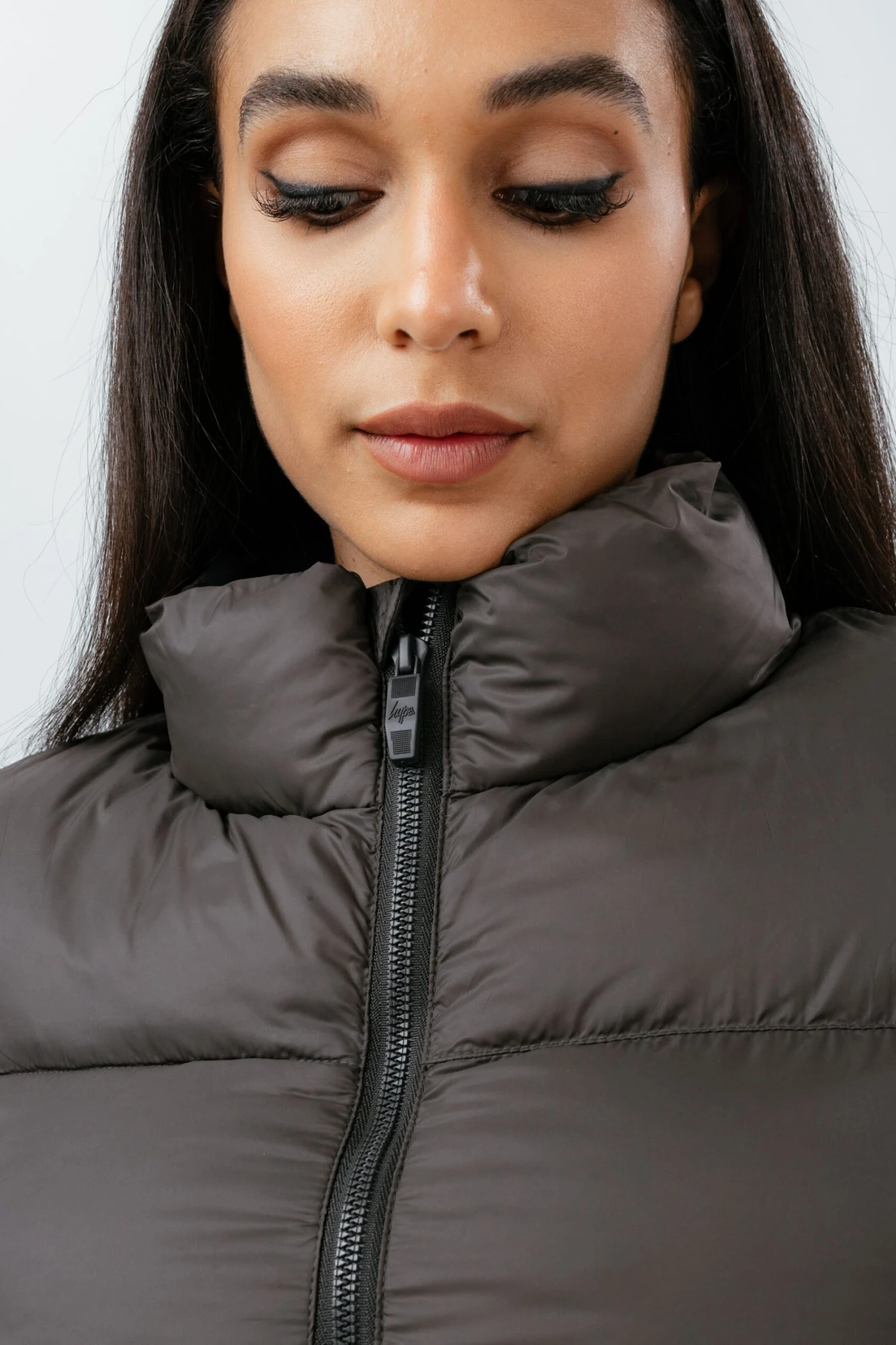 HYPE DEEP FILLED KHAKI PUFFER ADULT JACKET 10 HYPE DEEP FILLED KHAKI PUFFER ADULT JACKET - Image 8