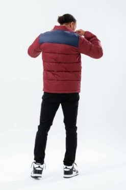 HYPE DEEP FILLED BURGUNDY PUFFER ADULT JACKET -Hype TWBT 181 5