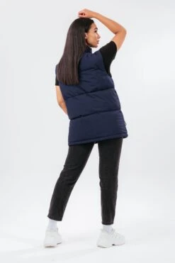 HYPE NAVY ADULT GILET -Hype TWBT 183 BACK