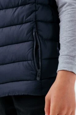 HYPE NAVY BOYS GILET -Hype TWBT 185 DETAIL 1