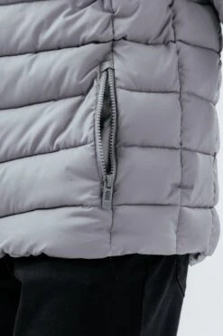 HYPE GREY BLACK BOYS GILET -Hype TWBT 188 DETAIL 1