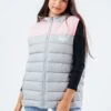 HYPE GREY PINK GIRLS GILET -Hype TWBT 192 MAIN
