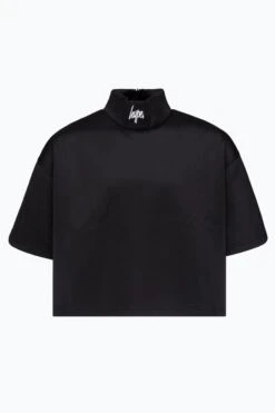 HYPE GIRLS BLACK SCRIPT T-SHIRT -Hype TWBT 609