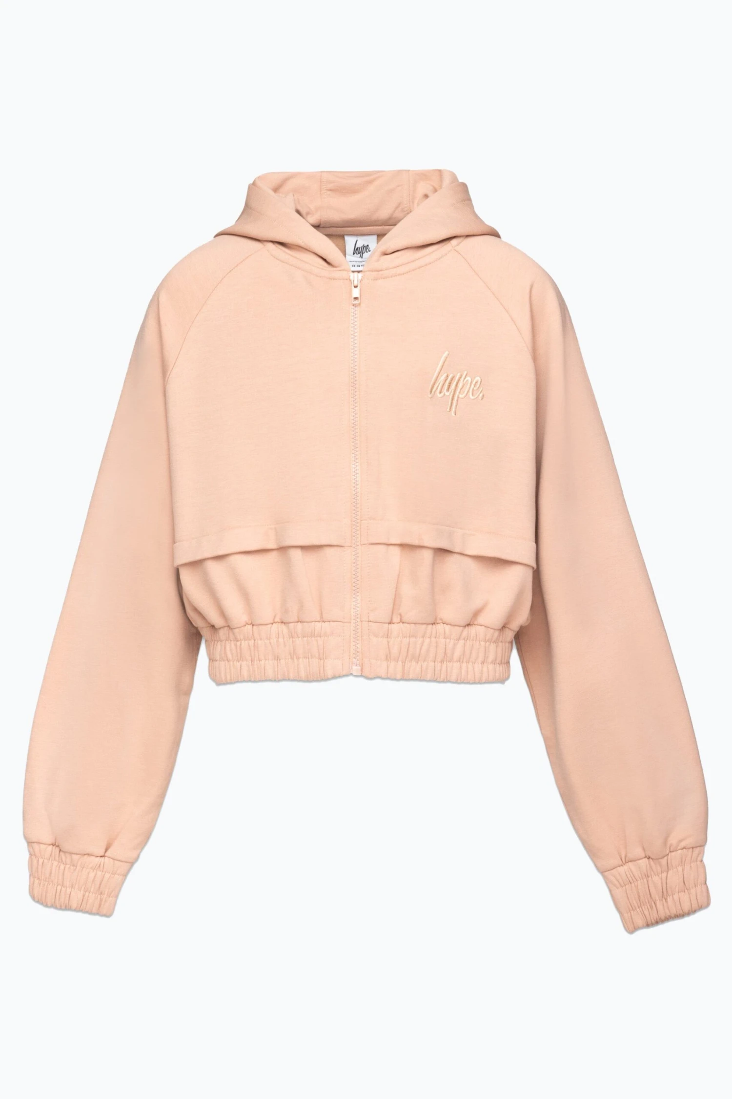 HYPE GIRLS PINK SCRIPT ZIP THROUGH HOODIE 9 HYPE GIRLS PINK SCRIPT ZIP THROUGH HOODIE - Image 7