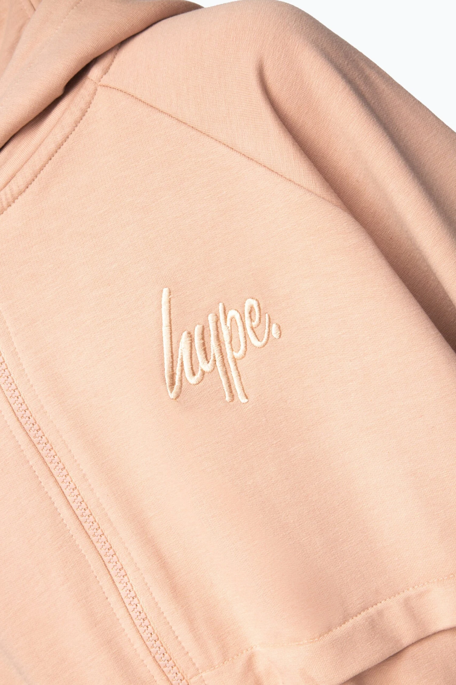 HYPE GIRLS PINK SCRIPT ZIP THROUGH HOODIE 11 HYPE GIRLS PINK SCRIPT ZIP THROUGH HOODIE - Image 9