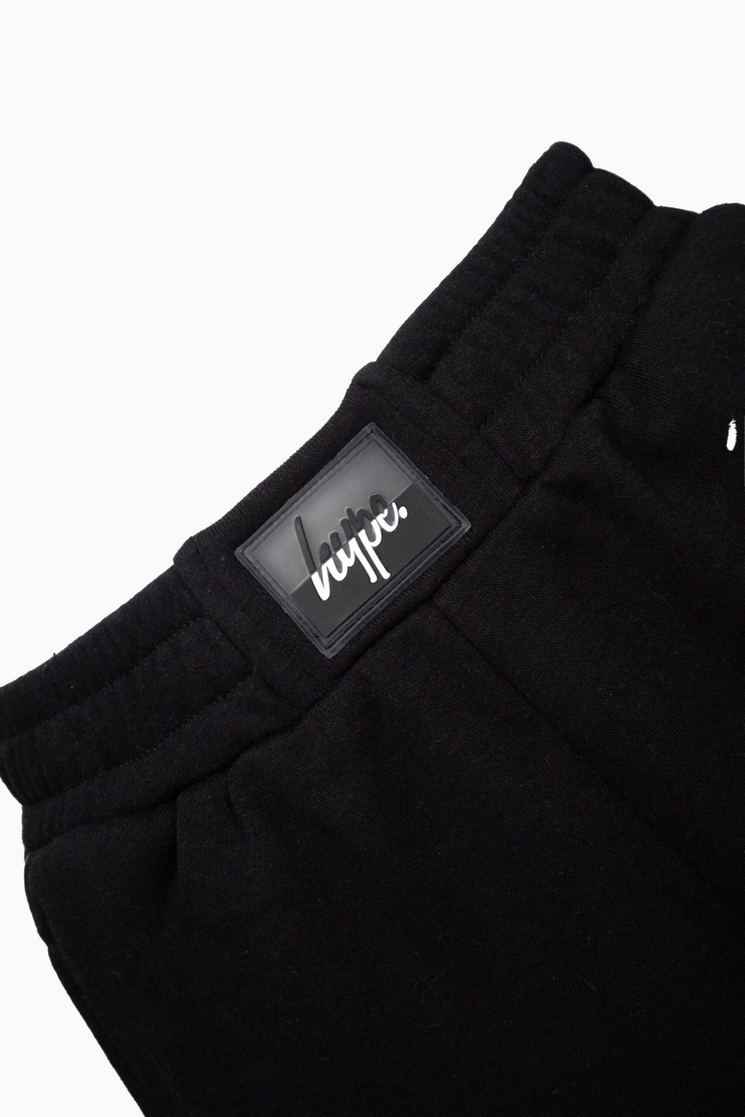 HYPE GIRLS BLACK SCRIPT SHORTS 9 HYPE GIRLS BLACK SCRIPT SHORTS - Image 7