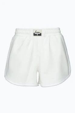 HYPE GIRLS WHITE SCRIPT SHORTS -Hype TWBT 652