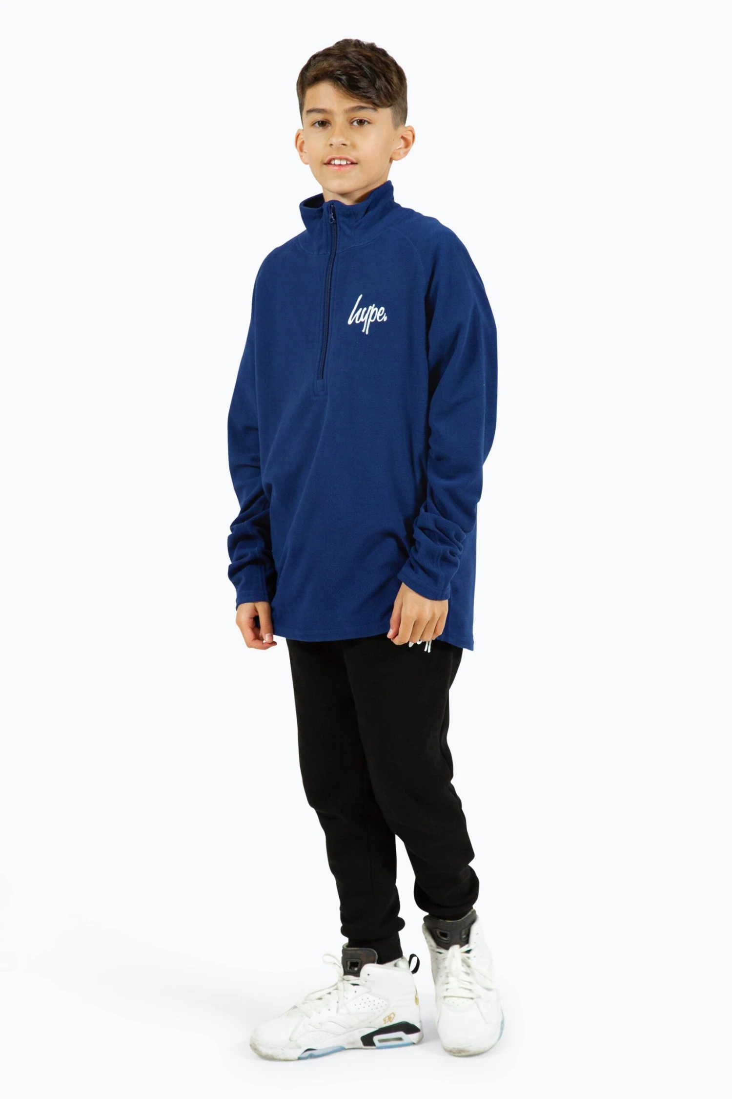 HYPE BOYS NAVY SNOW FLEECE 4 HYPE BOYS NAVY SNOW FLEECE - Image 2