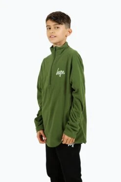 HYPE BOYS KHAKI SNOW FLEECE