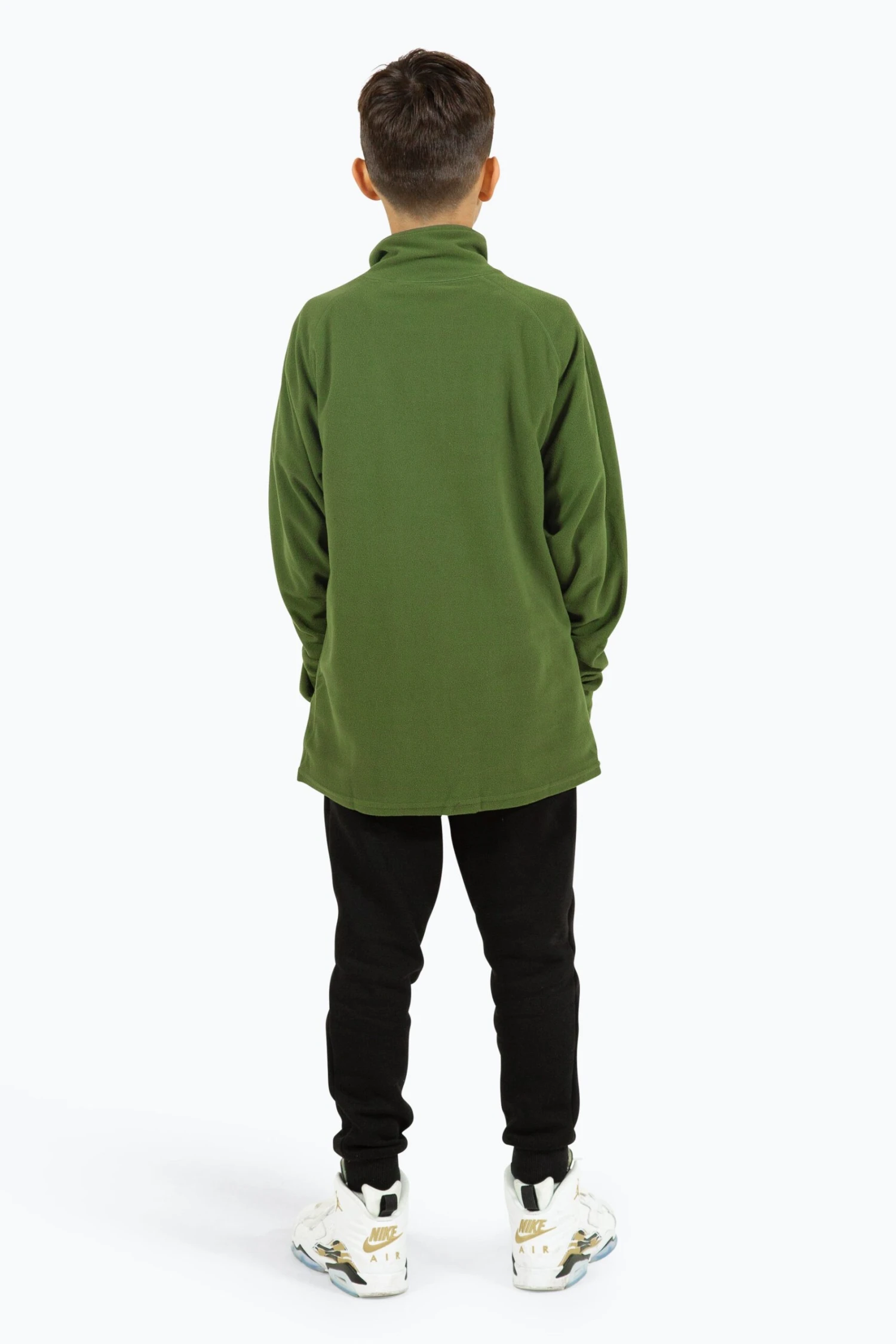 HYPE BOYS KHAKI SNOW FLEECE 6 HYPE BOYS KHAKI SNOW FLEECE - Image 4