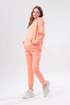 HYPE PEACH KIDS OVERHEAD HOODIE & JOGGERS SET -Hype TWBT 773fullfront