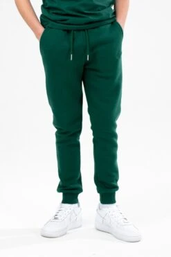 HYPE DARK GREEN KIDS OVERHEAD HOODIE & JOGGERS SET -Hype TWBT 778 3