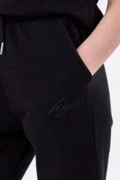 HYPE BLACK KIDS OVERHEAD HOODIE & JOGGERS SET -Hype TWBT 780DETAIL 2