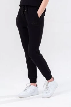 HYPE BLACK KIDS OVERHEAD HOODIE & JOGGERS SET -Hype TWBT 780FRONT