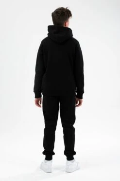 HYPE BLACK KIDS OVERHEAD HOODIE & JOGGERS SET -Hype TWBT 780 1
