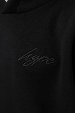 HYPE BLACK KIDS OVERHEAD HOODIE & JOGGERS SET -Hype TWBT 780 6