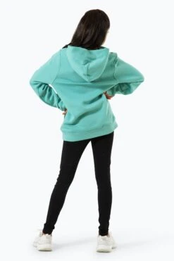 HYPE GIRLS TEAL BUTTERFLY SCRIPT HOODIE -Hype TWBT 922 3 07f131de 5b09 4e13 9b8d 2f6be6f14fdf