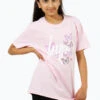 HYPE GIRLS PINK BUTTERFLY SCRIPT T-SHIRT -Hype TWBT 935
