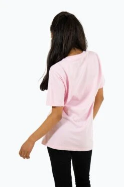 HYPE GIRLS PINK BUTTERFLY SCRIPT T-SHIRT -Hype TWBT 935 1