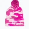 HYPE PINK CAMO KNITTED BEANIE -Hype TWCB 2197