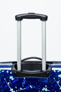 HYPE BLUE SPLAT LARGE SUITCASE -Hype TWCB 872 4