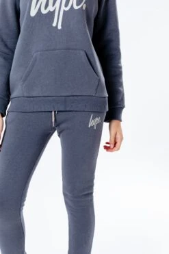 HYPE ANTHRACITE KIDS TRACKSUIT -Hype TWLG 012Gdetail2