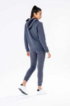 HYPE ANTHRACITE KIDS TRACKSUIT -Hype TWLG 012Gfullback