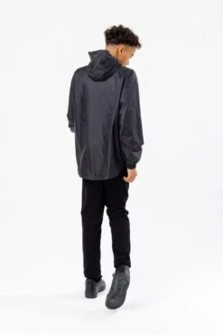 HYPE BOYS BLACK RUNNER JACKET -Hype TWLG 985FULLBACK
