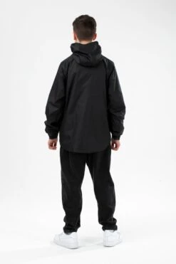 HYPE BOYS BLACK RUNNER JACKET -Hype TWLG 985 BACK