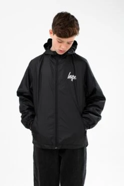 HYPE BOYS BLACK RUNNER JACKET -Hype TWLG 985 MAIN