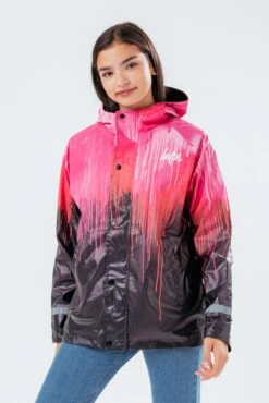 HYPE PINK DRIP GIRLS RAIN COAT -Hype TWLR 243MAIN b0812f1c 31fa 487d adad e57ea1e6c4fd