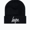 HYPE BLACK SCRIPT BEANIE -Hype WUBT 059