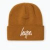 HYPE CARAMEL SCRIPT BEANIE 1 HYPE CARAMEL SCRIPT BEANIE -Hype WUBT 062