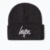 HYPE CHARCOAL SCRIPT BEANIE -Hype WUBT 065