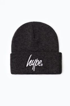 HYPE CHARCOAL SCRIPT BEANIE