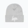HYPE LIGHT GREY SCRIPT BEANIE -Hype WUBT 068