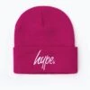 HYPE FUCHSIA SCRIPT BEANIE -Hype WUBT 071