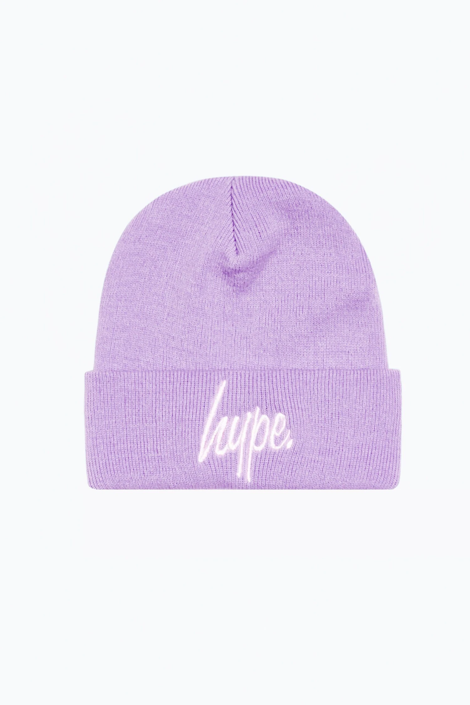 HYPE LAVENDER SCRIPT BEANIE 3 HYPE LAVENDER SCRIPT BEANIE