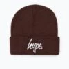 HYPE PLUM SCRIPT BEANIE -Hype WUBT 076