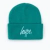 HYPE EMERALD SCRIPT BEANIE -Hype WUBT 080