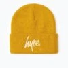 HYPE MUSTARD SCRIPT BEANIE -Hype WUBT 086