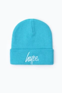 HYPE SURF BLUE SCRIPT BEANIE