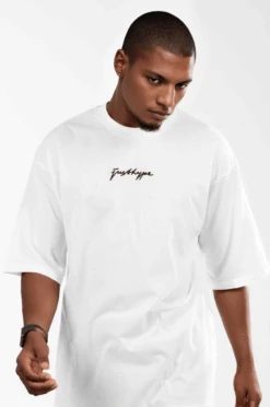 HYPE WHITE SCRIBBLE MEN'S OVERSIZED T-SHIRT -Hype XVsmMUehEKHYhws9kUhOqw