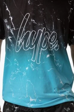 HYPE BOYS BLUE MARBLE T-SHIRT -Hype YUAO 025 4